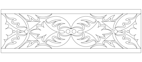 Celtic Pattern  Coloring Page